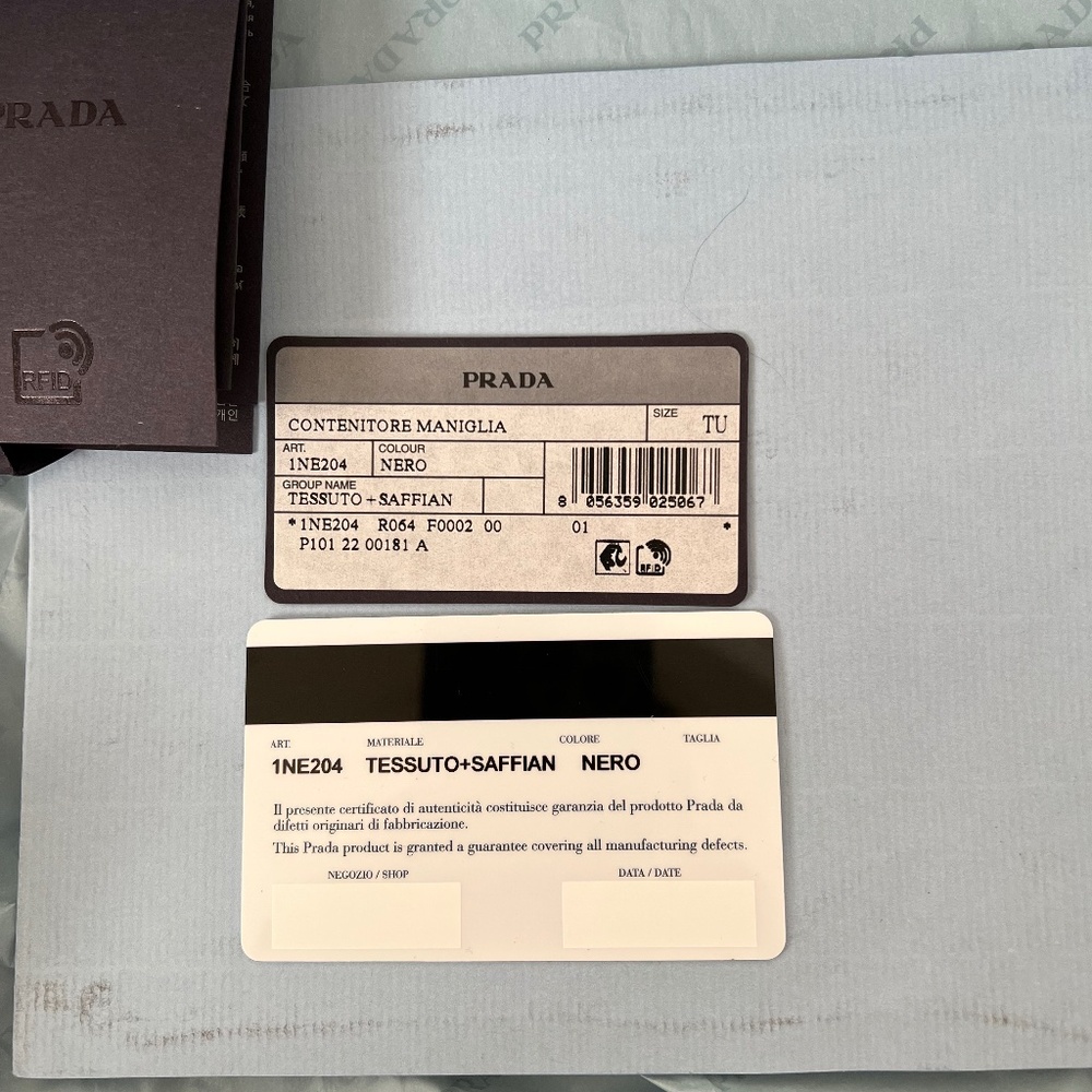 Prada Re-Edition 2005 Re-Nylon and Saffiano mini bag Black